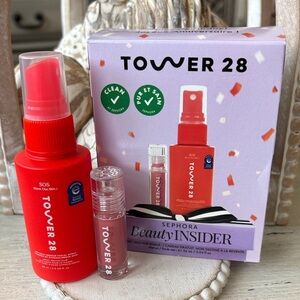 Tower 28 SOS Hydration Mist & Lip Gloss Duo